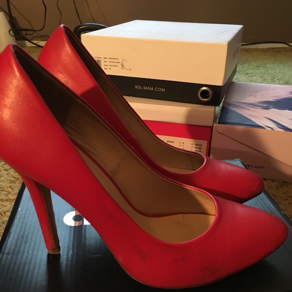 Red heels